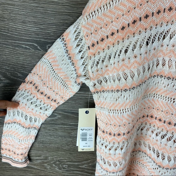 Roxy Miles away open front cardigan NWT - Picture 10 of 11